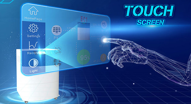 Vorteile des Touchscreen-Lithium-Batterie-Solarsystems