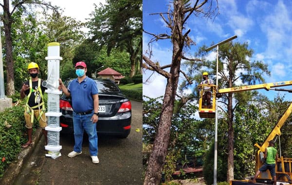 135 Sätze von 80W Solar Street Lights Projekt auf ländlichen Straßen in Malaysia