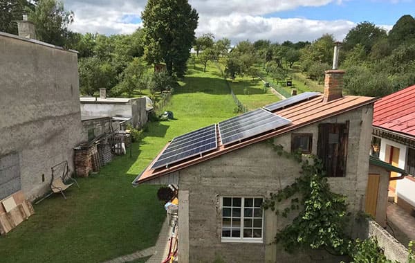 5,5 kW Off-Grid-Solaranlage in der Slowakei