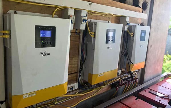 5,5 kw Solarstrom anlage in Sierra Leone