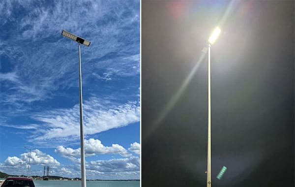 500 Sätze Slz-100w Solar Street Light-Projekt in Mexiko