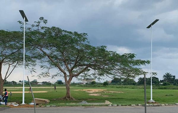 All-in-One Solar Street Light in Kenia