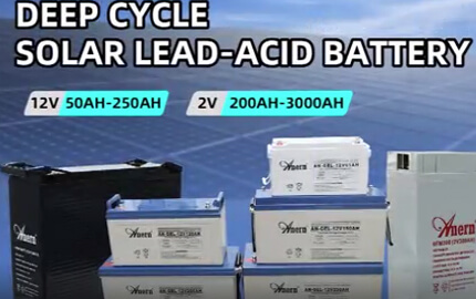 Blei-Säure-Solar-Batterie-Pakete