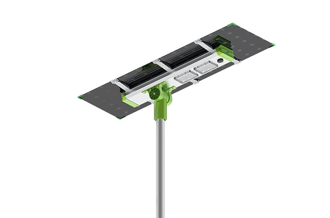 150W 200W Doppelseitiges Panel Split Solar Street Light(SLX)