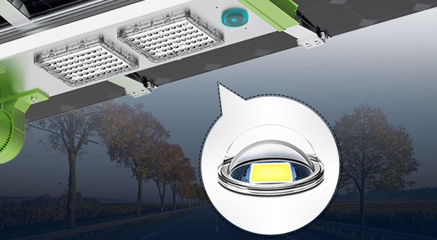 Vorteile von 150W 200W doppelseitiges Panel Split Solar Street Light(SLX)