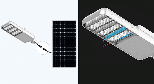 Vorteile der verstellbaren Winkel Split Solar Street Light(SSL-I)