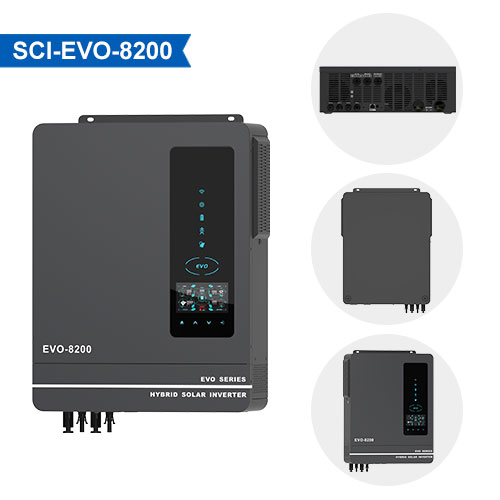 Hybrid Solar Inverter EVO series 7.2KW 8.2KW 10.2KW