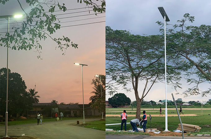 Solar Street Light Markt in Afrika