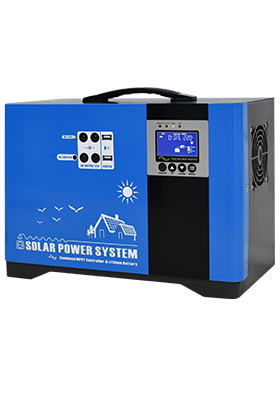 Tragbares Lithium-Batterie-Solarsp eicher system