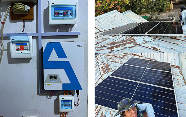 Myanmar Großhandel Kauf 100 Sets von 3,6 kW Off Grid Solar Power System