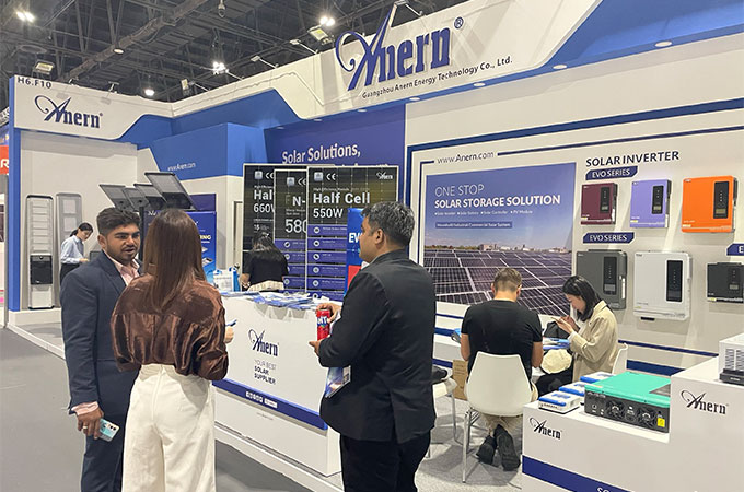Anern nahm an der hochkarätigen Middle East Electricity Exhibition (MEE) teil.