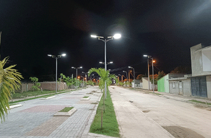 Die Nacht sichern: All-in-One-Solar-Straßen laternen für die öffentliche Sicherheit