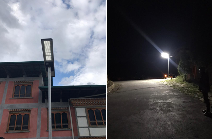 Bildungs aufklärung: Solar Street Light Company für Schul campus