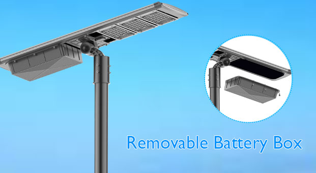 Einstellbare All-in-One Lifepo4-Batterie Solar Street Light(AN-SLZ2) Vorteile