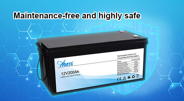 ANERN 200AH Lithium Batterie Vorteile