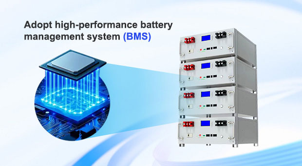 AN-LPB-R Serie Rack Typ Lithium-Batterie 48 V100AH 48 V200AH Vorteile