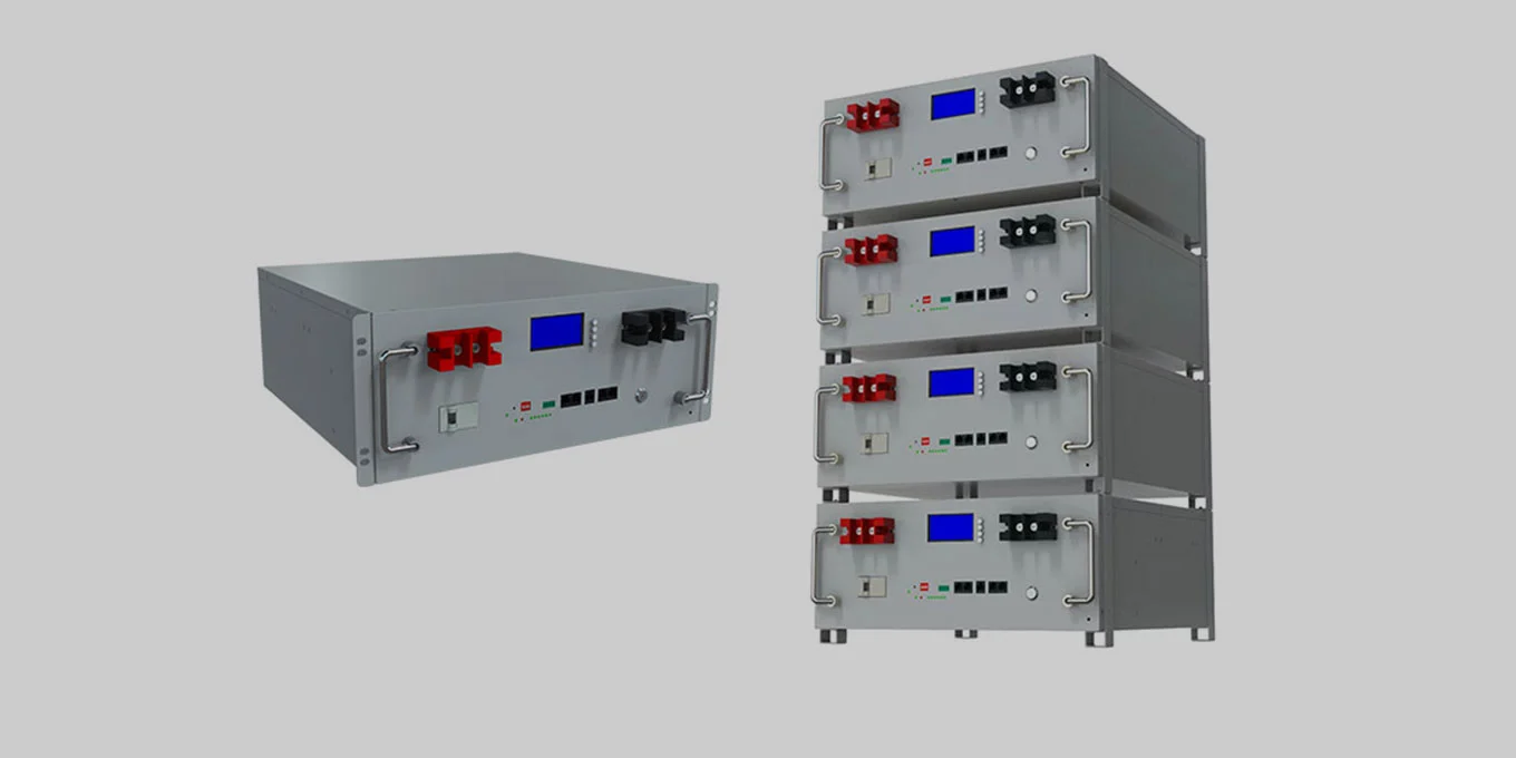 Anern Rack montierte Lithium-Batterie-Video