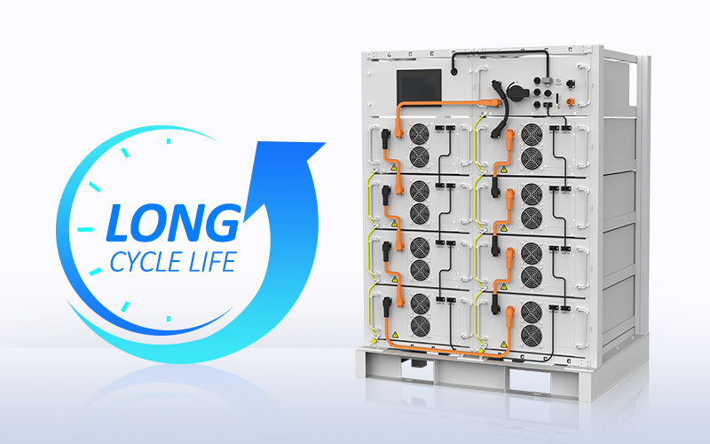 114KWH 50KW kommerzielle Hochspannungs-Lithium-Batterie Vorteile