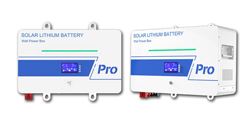 AN-LPB-Npro-Serie 24 V100AH an der Wand montierte Lithium-Batterie