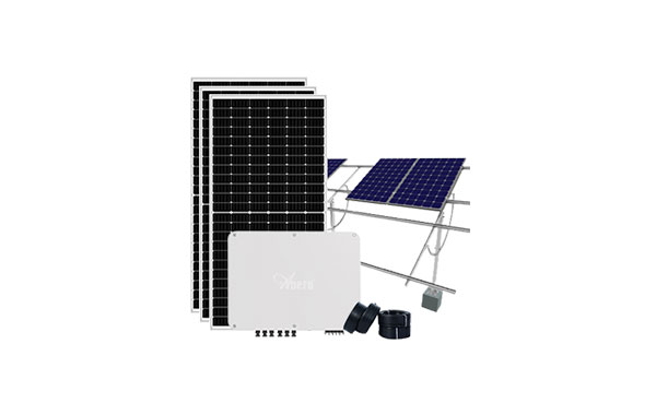 Netz-Solarstrom anlage