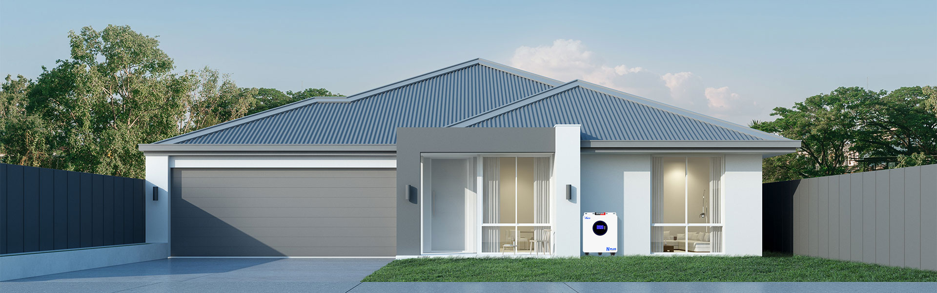 Anern Plus-Serie an der Wand befestigte Lithium-Batterie
