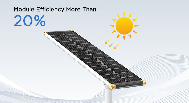 Vorteile der integrierten hocheffizienten All-in-One-Solar-Straßenleuchte（SLB）