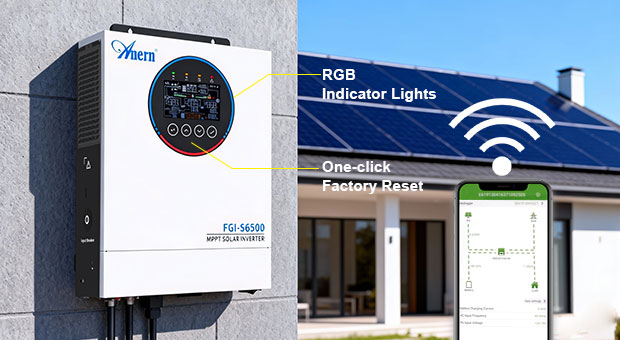 Vorteile der AN-FGI-S Serie Solarwechselrichter AN-FGI-S5000/6500/12000
