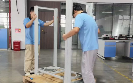 Installation eines kommerziellen Energiespeichersystems mit 60-kWh-Lithiumbatterie 2