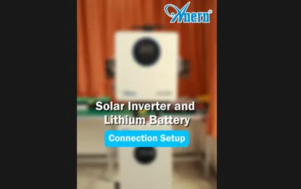 Anern HYI Wechselrichter und Nplus Lithium-Batterie Anschluss- und Ausgangskonfiguration