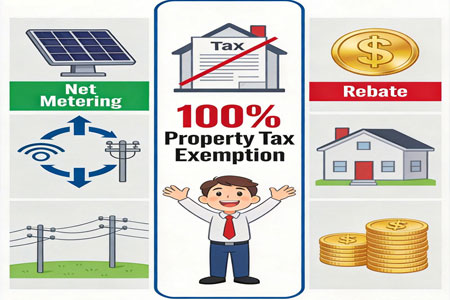 North Carolina Solaranreize 2026 – Rabatte, Net-Metering, Steuerbefreiungen & Einsparungen
