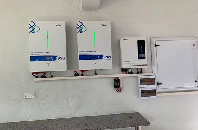 Anern Solarsystem in Südafrika