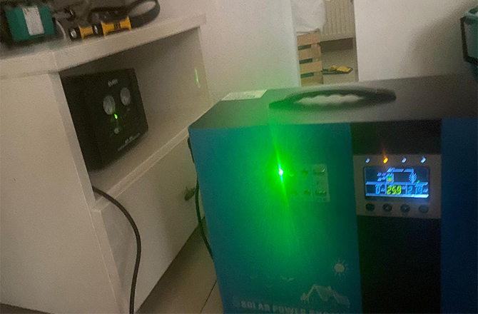 Anern Ukraine MPSG-N 1kW Tragbares Lithium-Batterie-Solarspeicherprojekt