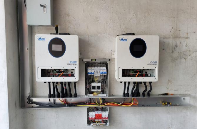 Anern Philippinen Solar-Wechselrichter Projektfallstudie: HYI-S & HYI-E 6kW Hybrid-Solar-Wechselrichter-Lösung