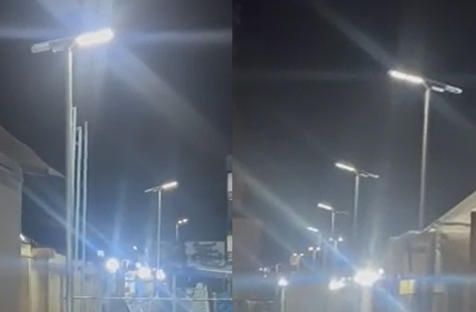 Anern 23 Sätze SLV-80W Solar-Straßenlaternen im Gemeinschaftsbeleuchtungsprojekt in Nigeria