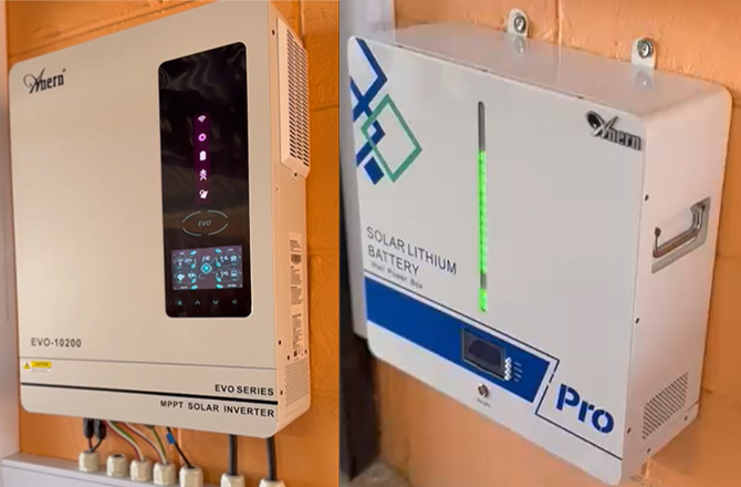 Anern Chile Solar-Speicher-Projektfallstudie: EVO 10,2 kW & Pro48200 Lithiumbatterie