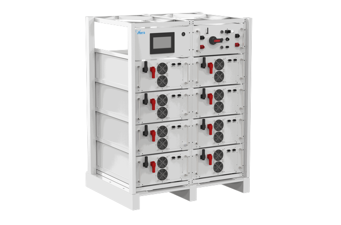 114KWH 50KW kommerzielle Hochvolt-Lithiumbatterie